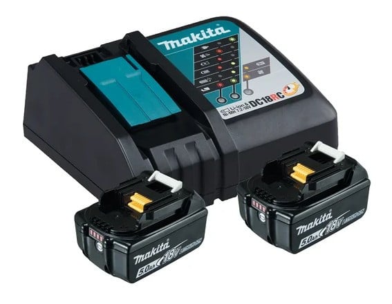 Makita DC18RC + BL1850B X2